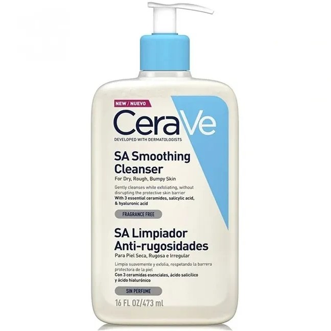 ژل شستشوی سراوی SA پوست خشک حجم 473 میلی لیتر کپی