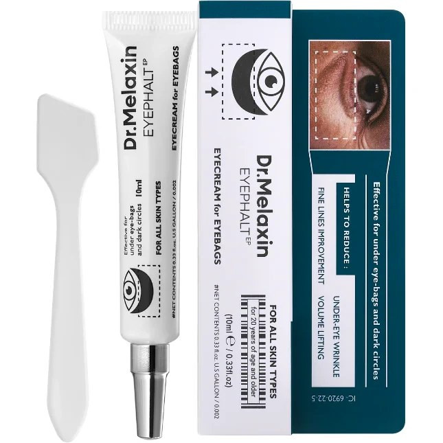 کرم دور چشم دکتر ملاکسین مدل Eyephalt حجم ۱۰ میلی لیتر ضد چروک و روشن کننده( کپی)